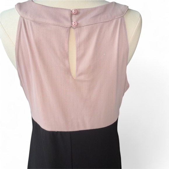 Enfocus Studio Mauve and Black Dress - Picture 4 of 4